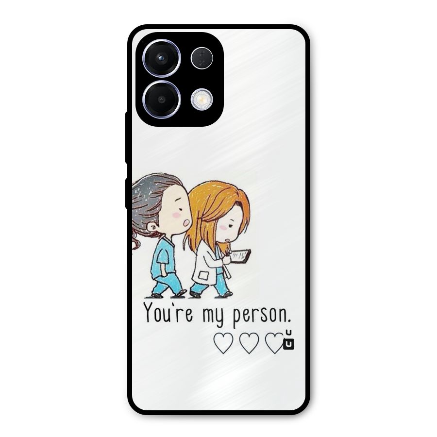 Two Friends In Coat Metal Back Case for Oppo K13