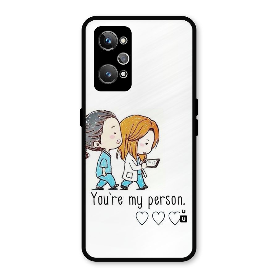 Two Friends In Coat Metal Back Case for Realme GT Neo 3T