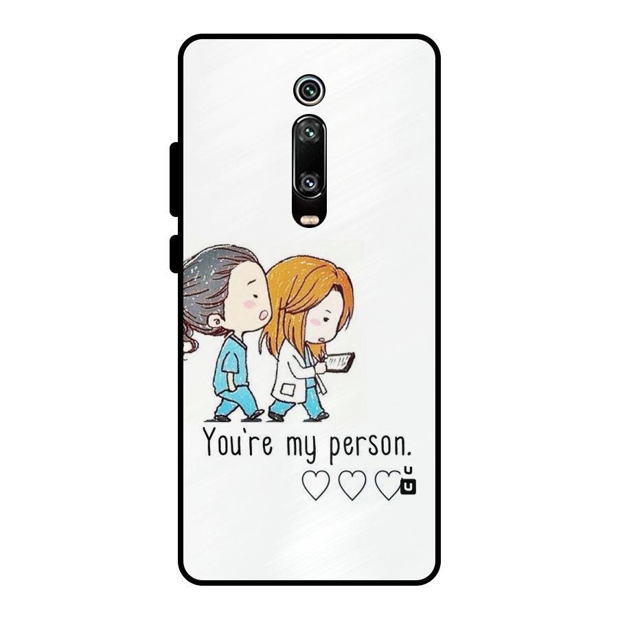 Two Friends In Coat Metal Back Case for Redmi K20 Pro