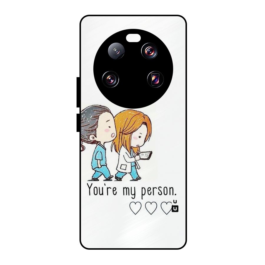 Two Friends In Coat Metal Back Case for Xiaomi 13 Ultra
