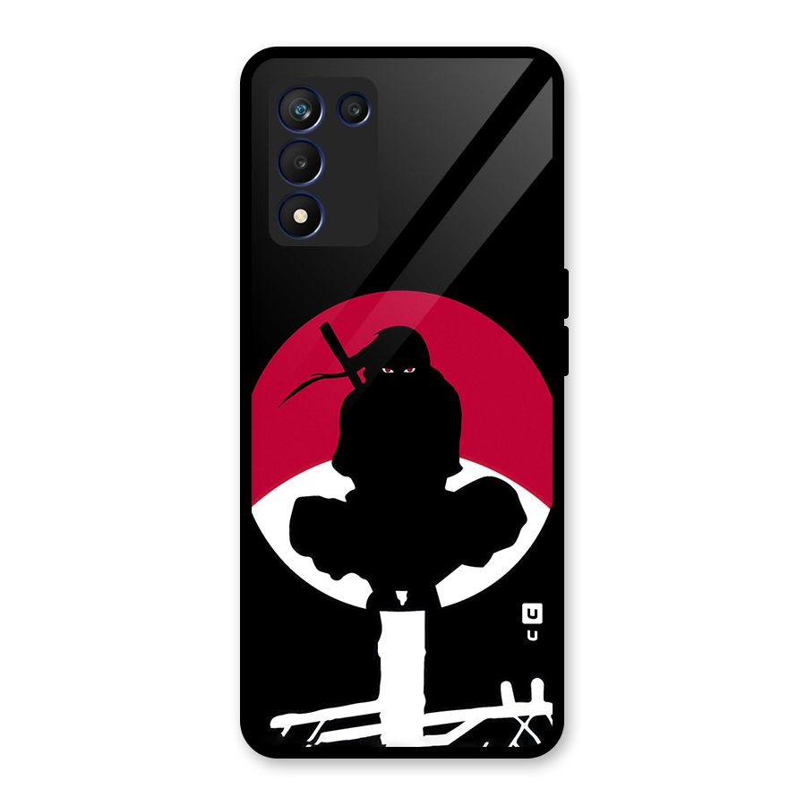 Uchiha Itachi Minimalist Glass Back Case for Realme 9 5G Speed