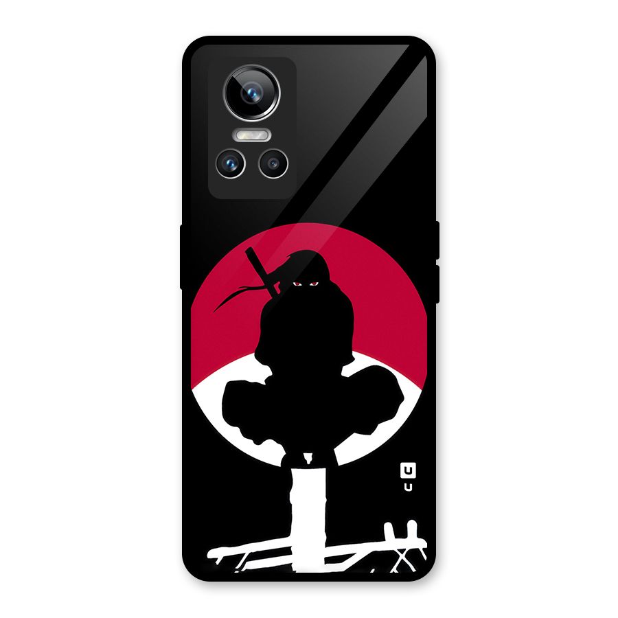Uchiha Itachi Minimalist Glass Back Case for Realme GT Neo 3