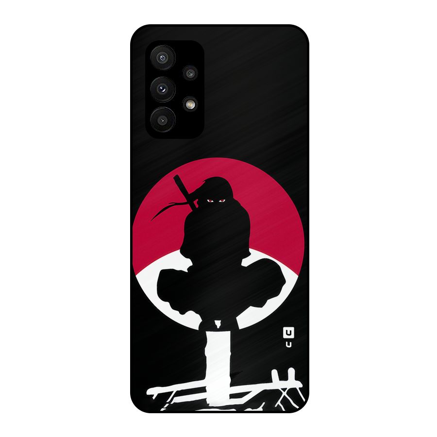Uchiha Itachi Minimalist Metal Back Case for Galaxy A23
