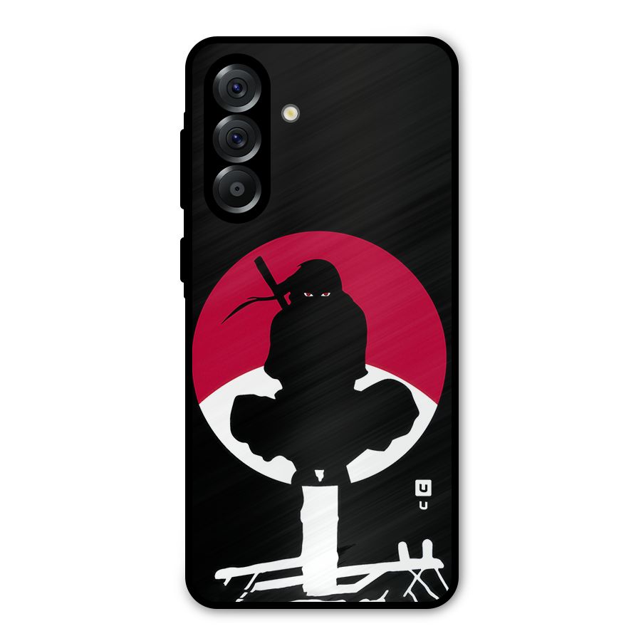 Uchiha Itachi Minimalist Metal Back Case for Galaxy A56