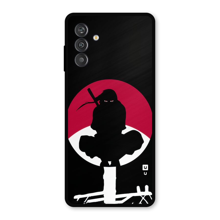 Uchiha Itachi Minimalist Metal Back Case for Galaxy M13