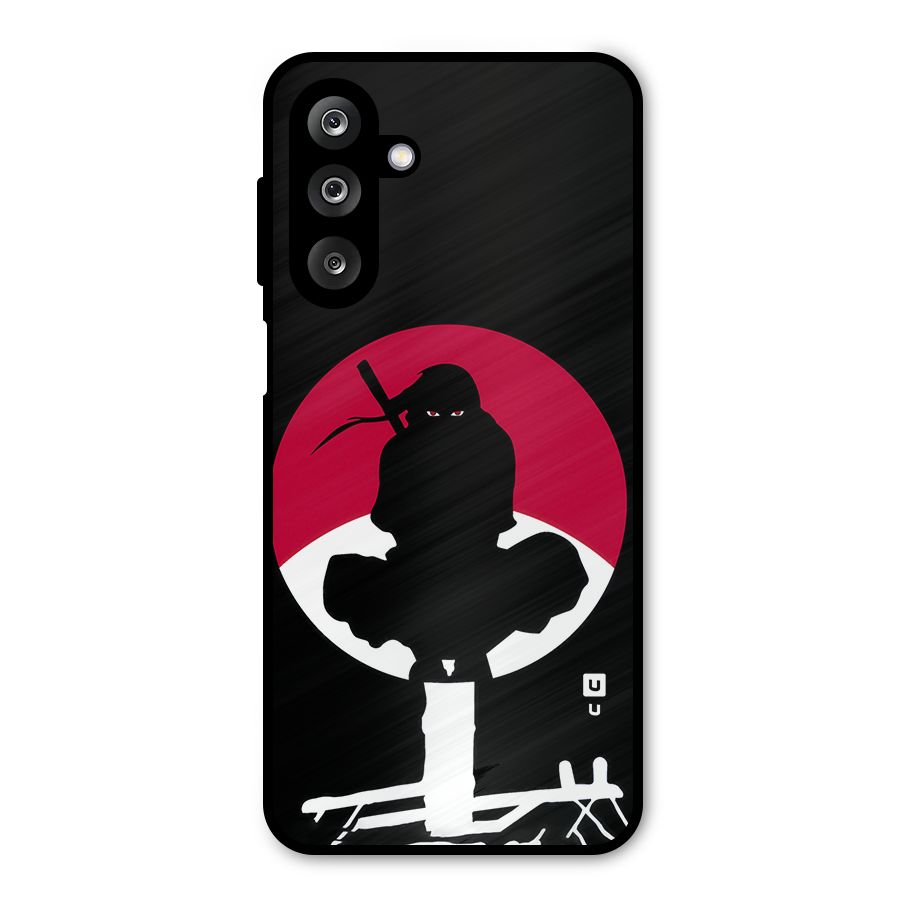 Uchiha Itachi Minimalist Metal Back Case for Galaxy M36