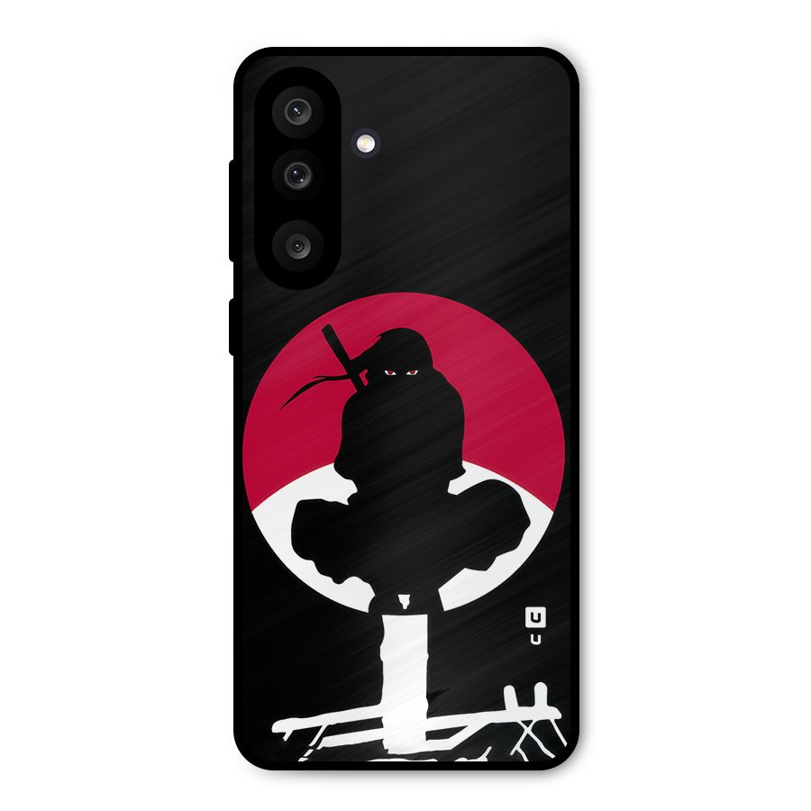 Uchiha Itachi Minimalist Metal Back Case for Galaxy M56