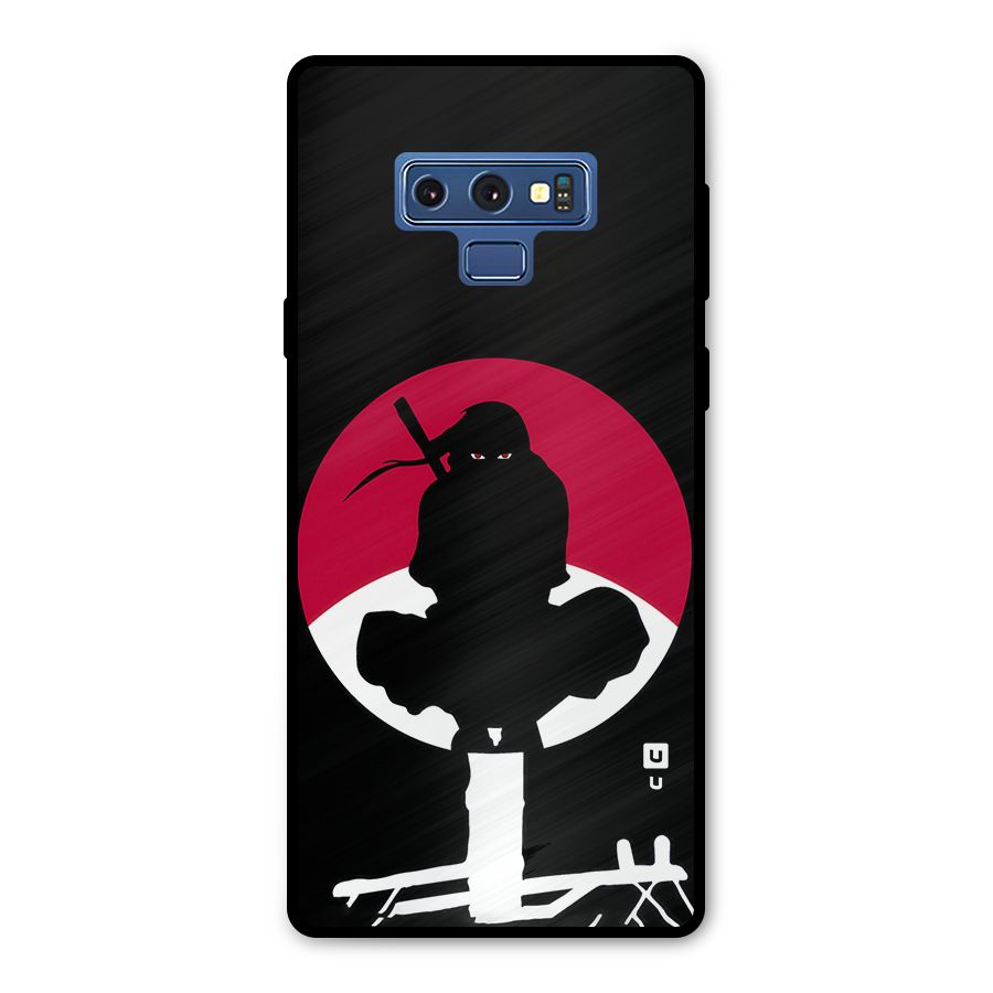 Uchiha Itachi Minimalist Metal Back Case for Galaxy Note 9
