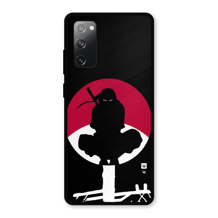 Uchiha Itachi Minimalist Metal Back Case for Galaxy S20 FE 5G
