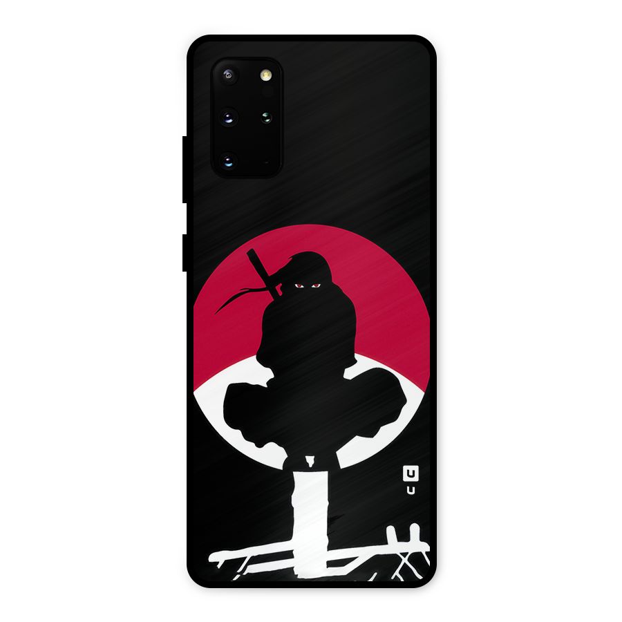 Uchiha Itachi Minimalist Metal Back Case for Galaxy S20 Plus