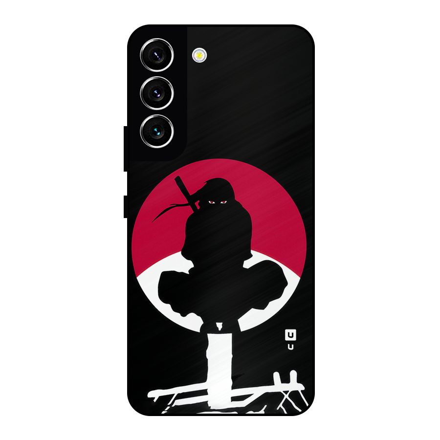 Uchiha Itachi Minimalist Metal Back Case for Galaxy S22 5G