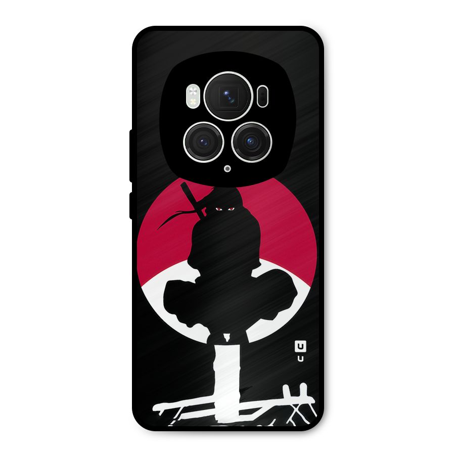Uchiha Itachi Minimalist Metal Back Case for Honor Magic6 Pro