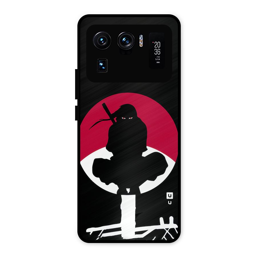 Uchiha Itachi Minimalist Metal Back Case for Mi 11 Ultra