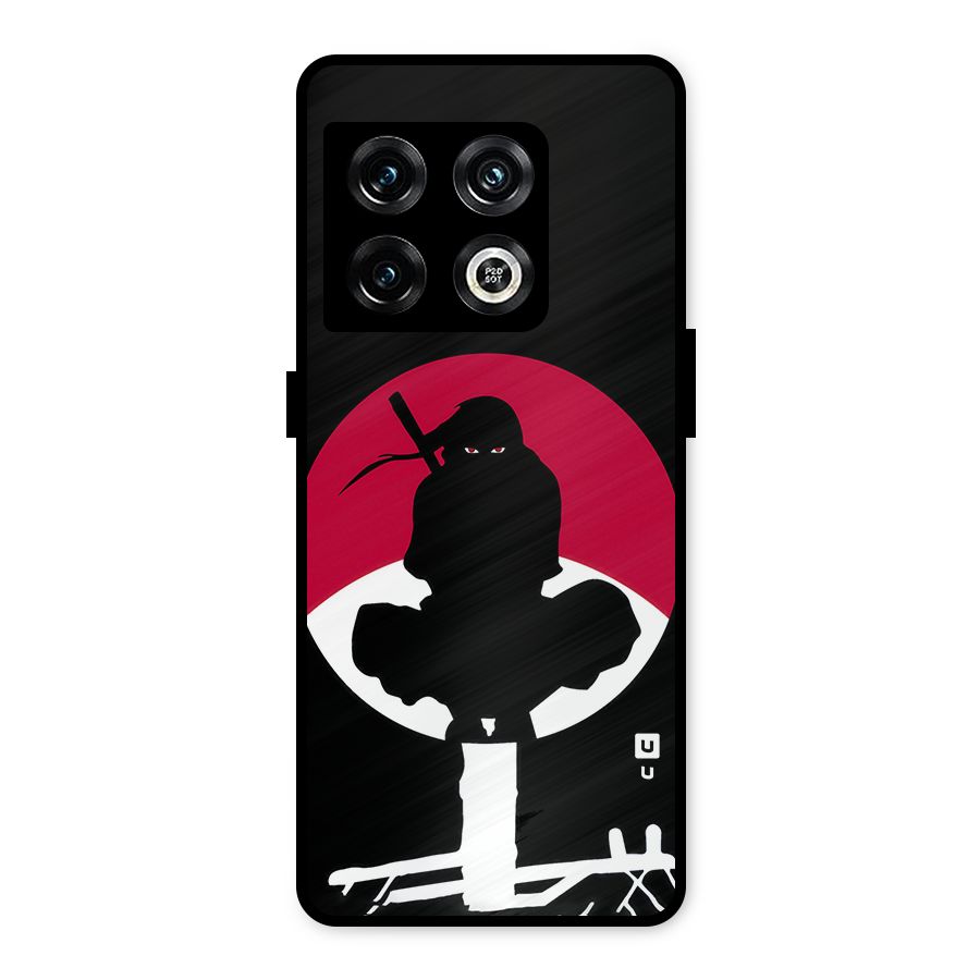 Uchiha Itachi Minimalist Metal Back Case for OnePlus 10 Pro 5G