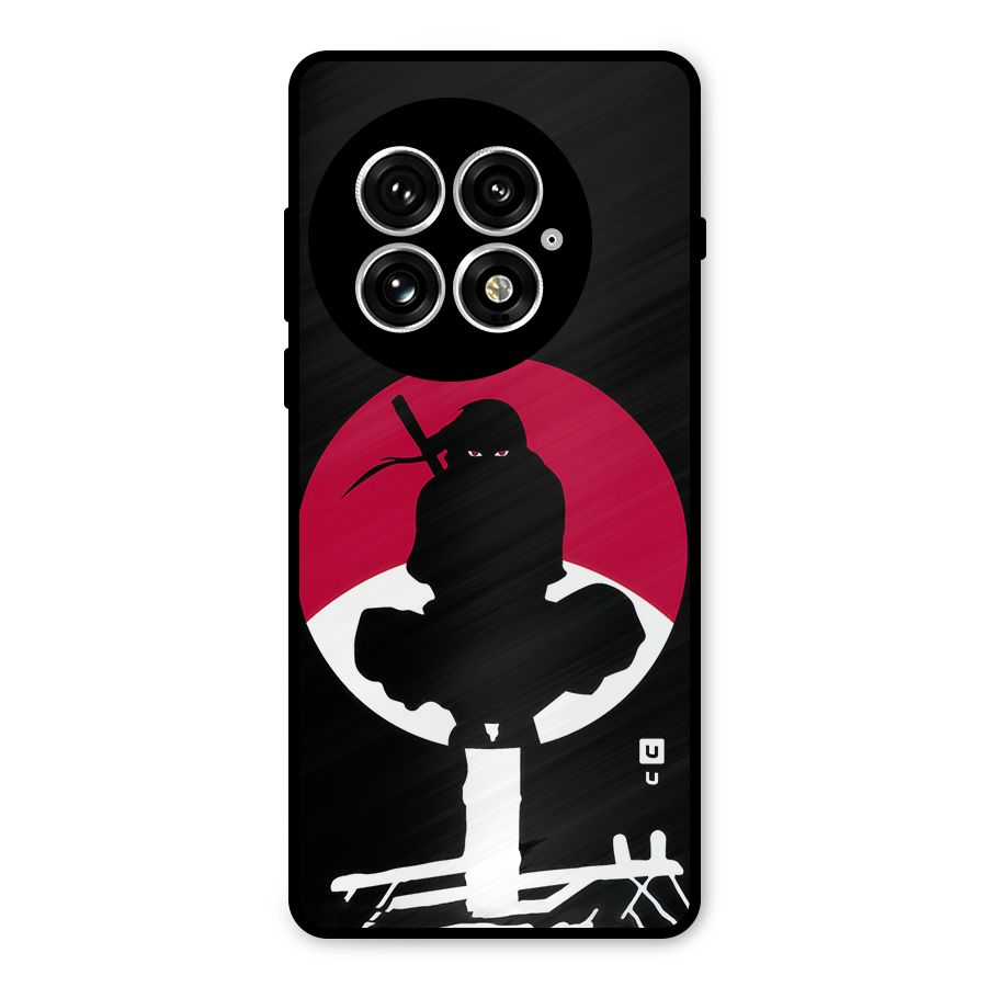 Uchiha Itachi Minimalist Metal Back Case for OnePlus 13