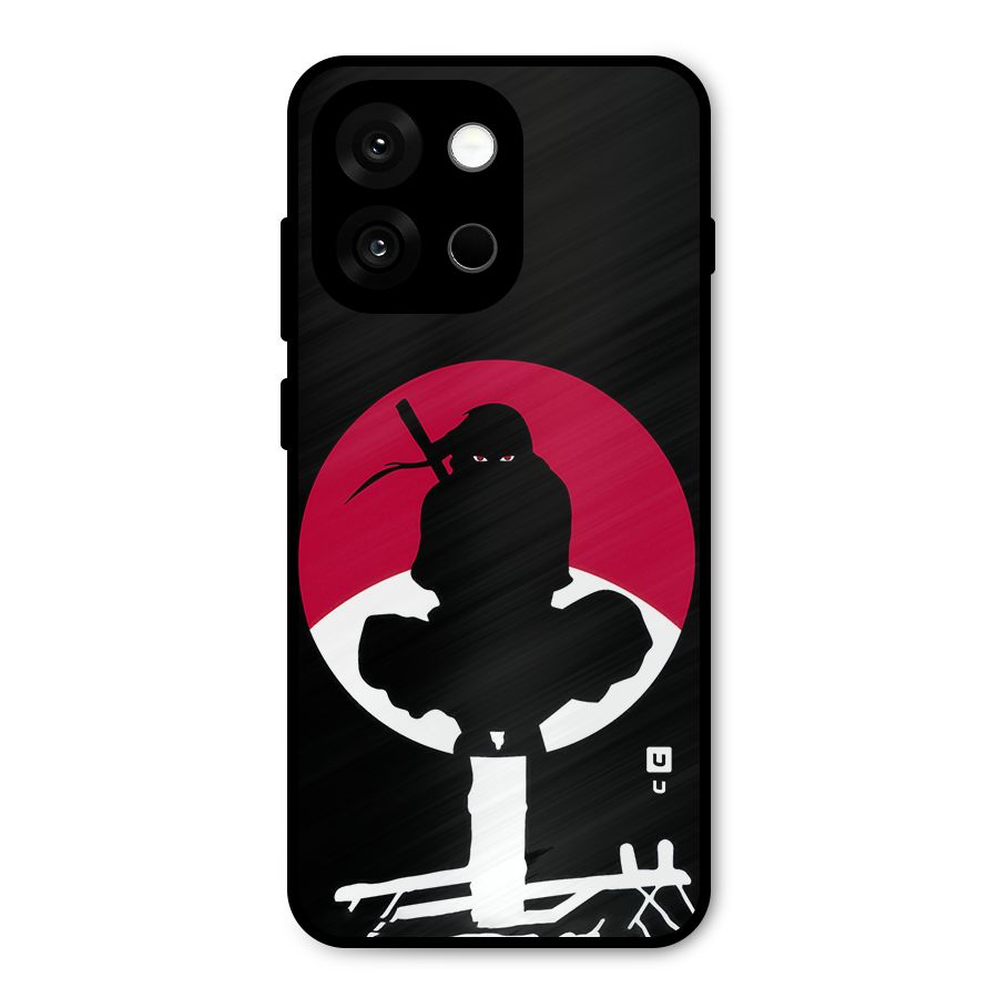 Uchiha Itachi Minimalist Metal Back Case for OnePlus 13s