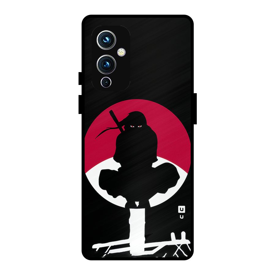 Uchiha Itachi Minimalist Metal Back Case for OnePlus 9