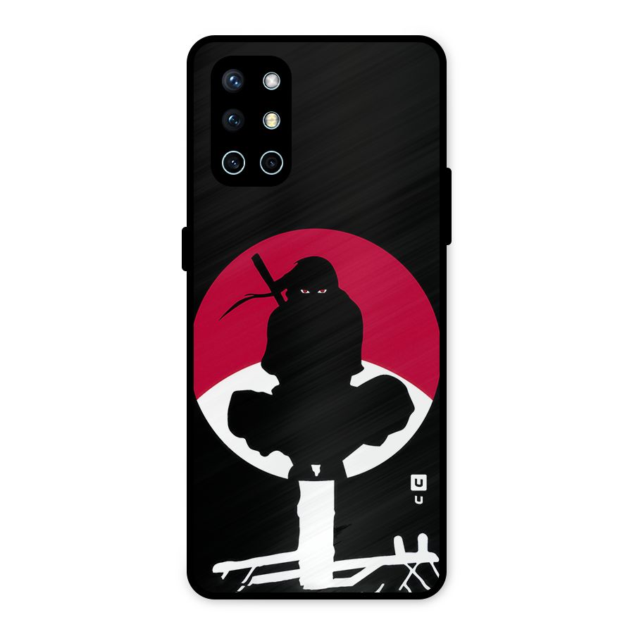 Uchiha Itachi Minimalist Metal Back Case for OnePlus 9R