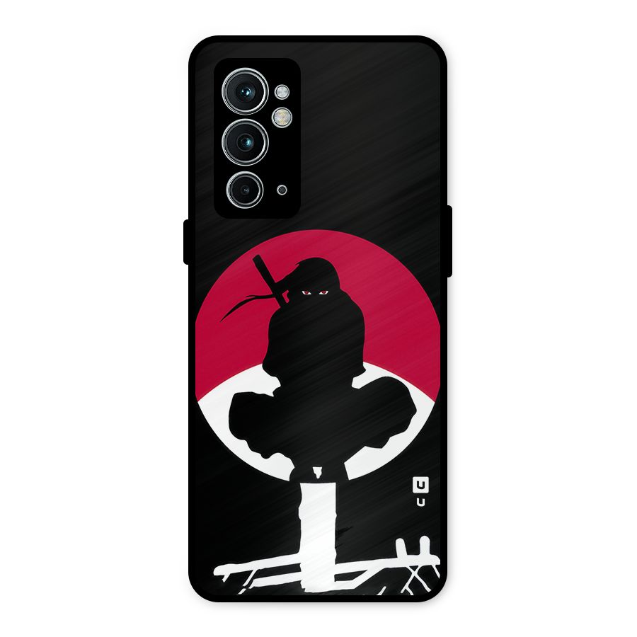Uchiha Itachi Minimalist Metal Back Case for OnePlus 9RT 5G