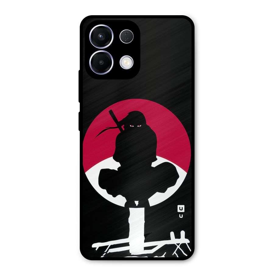 Uchiha Itachi Minimalist Metal Back Case for Oppo K13