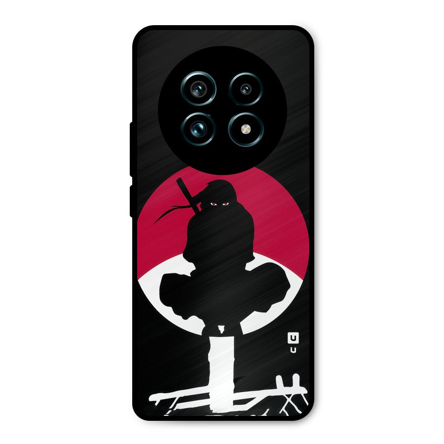 Uchiha Itachi Minimalist Metal Back Case for Realme 13 Pro Plus
