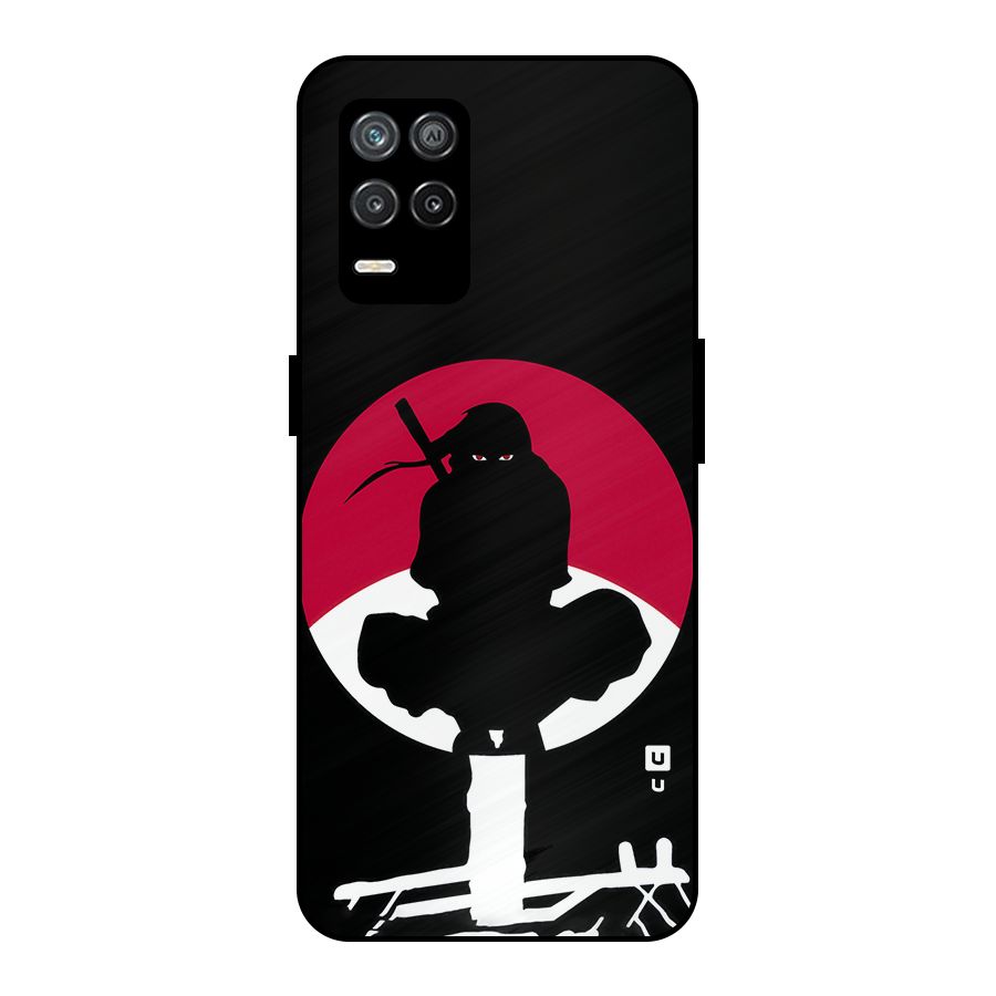 Uchiha Itachi Minimalist Metal Back Case for Realme 8 5G