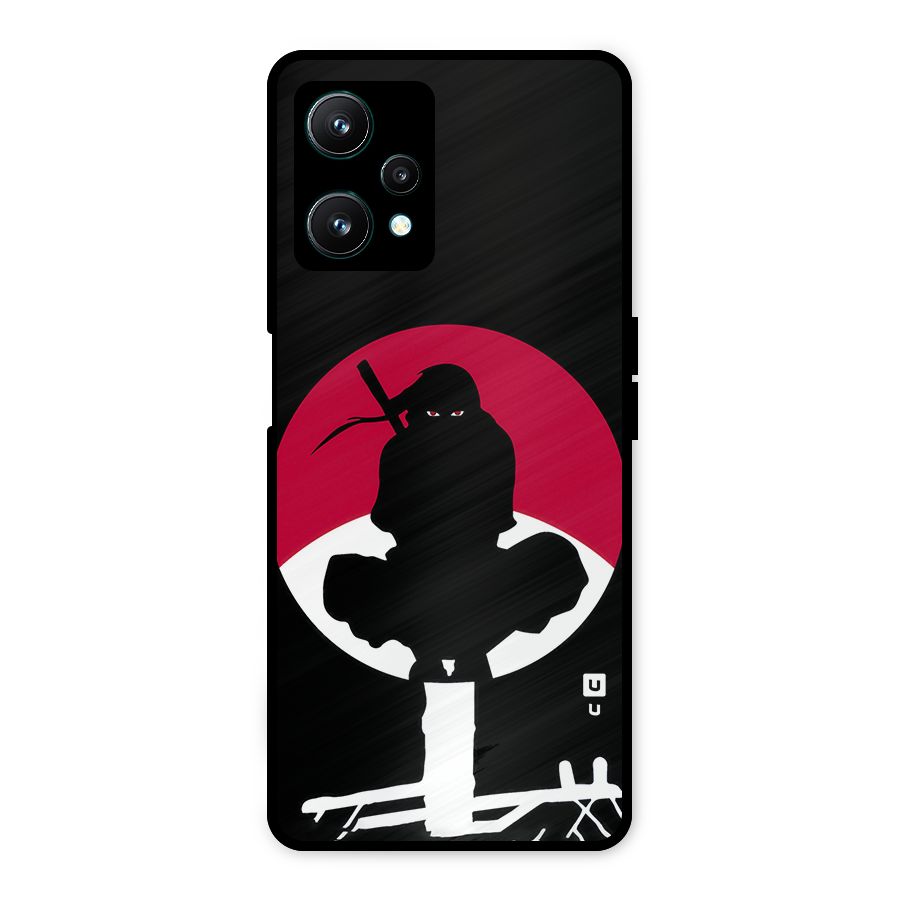 Uchiha Itachi Minimalist Metal Back Case for Realme 9 Pro 5G