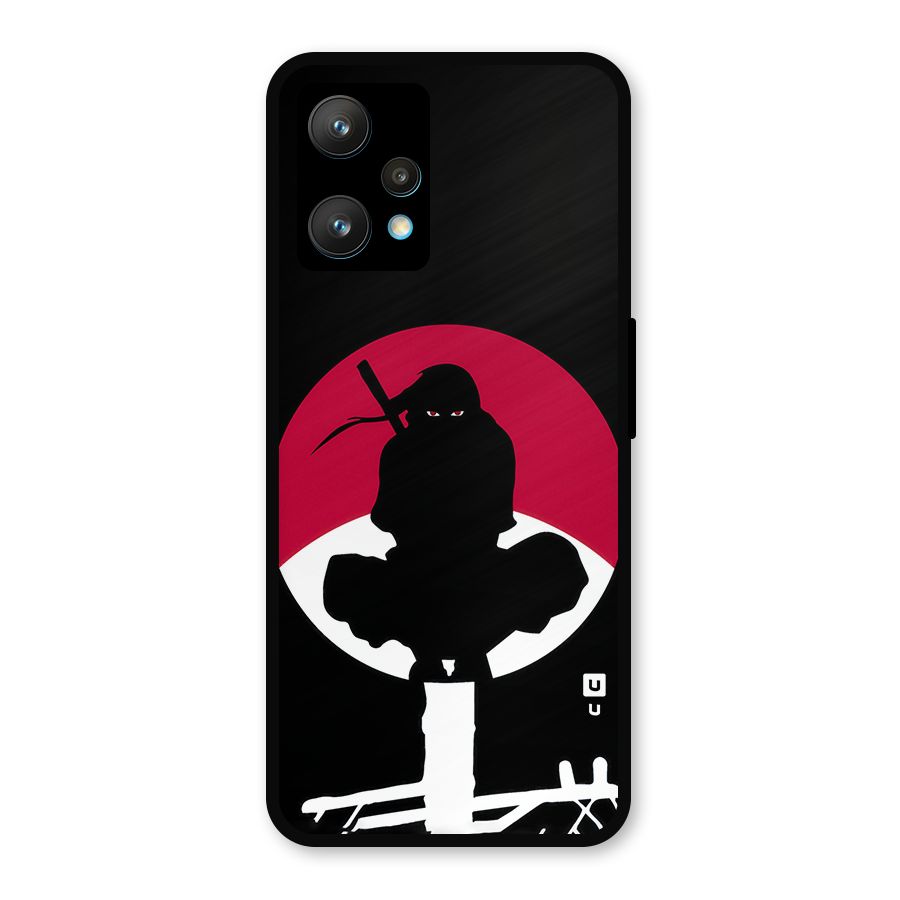 Uchiha Itachi Minimalist Metal Back Case for Realme 9 Pro Plus 5G
