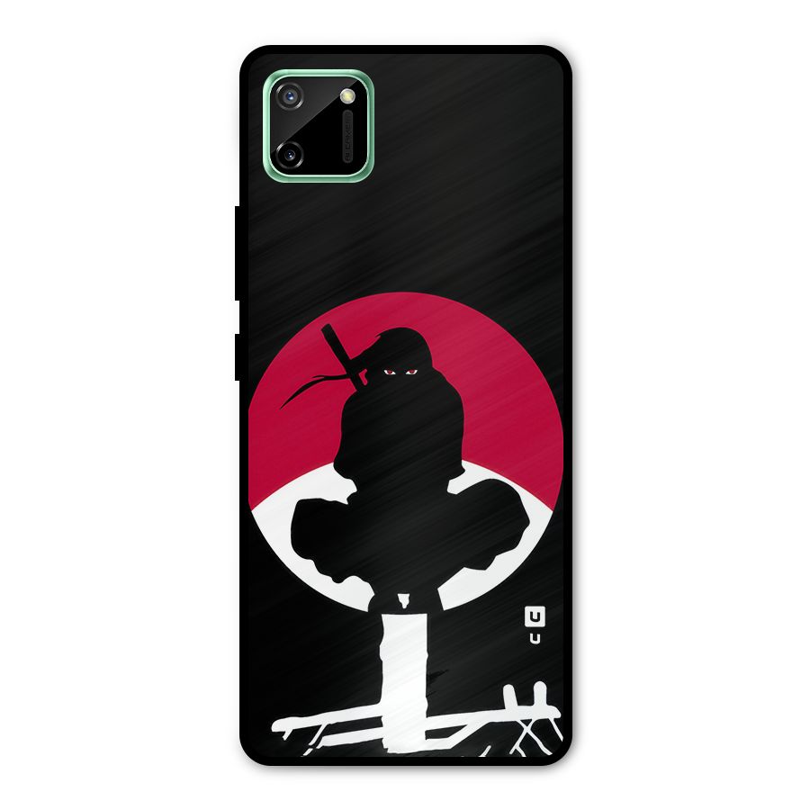 Uchiha Itachi Minimalist Metal Back Case for Realme C11
