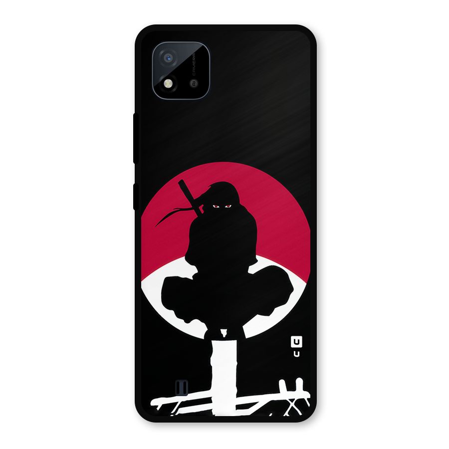 Uchiha Itachi Minimalist Metal Back Case for Realme C11 2021