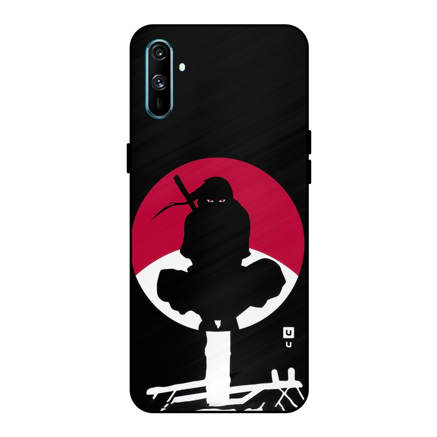 Uchiha Itachi Minimalist Metal Back Case for Realme C3