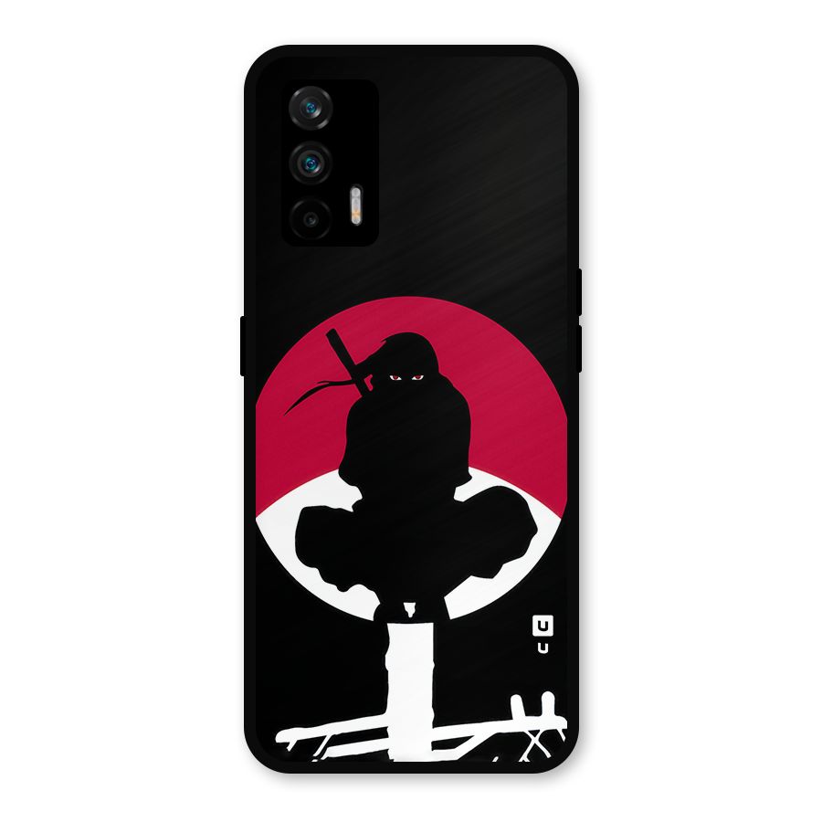 Uchiha Itachi Minimalist Metal Back Case for Realme GT 5G