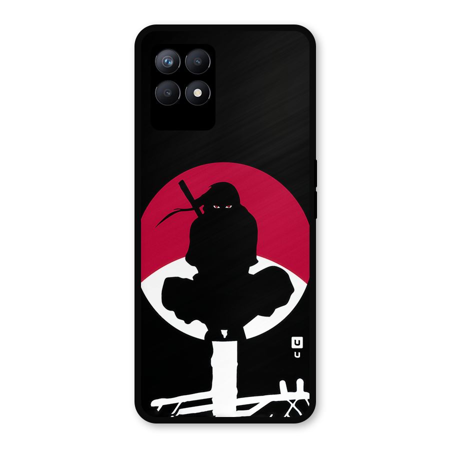Uchiha Itachi Minimalist Metal Back Case for Realme Narzo 50