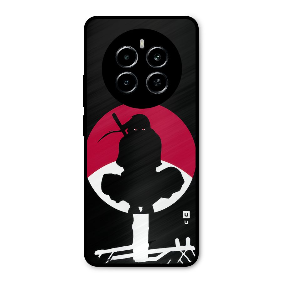 Uchiha Itachi Minimalist Metal Back Case for Realme P1