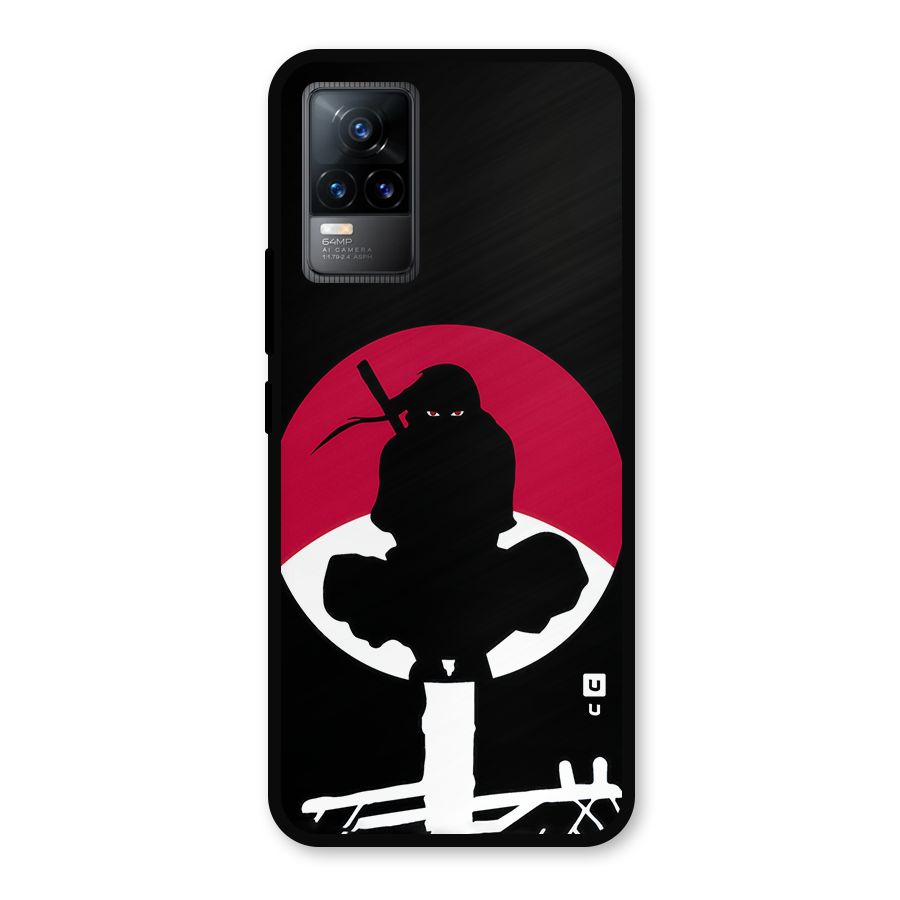 Uchiha Itachi Minimalist Metal Back Case for Vivo Y73
