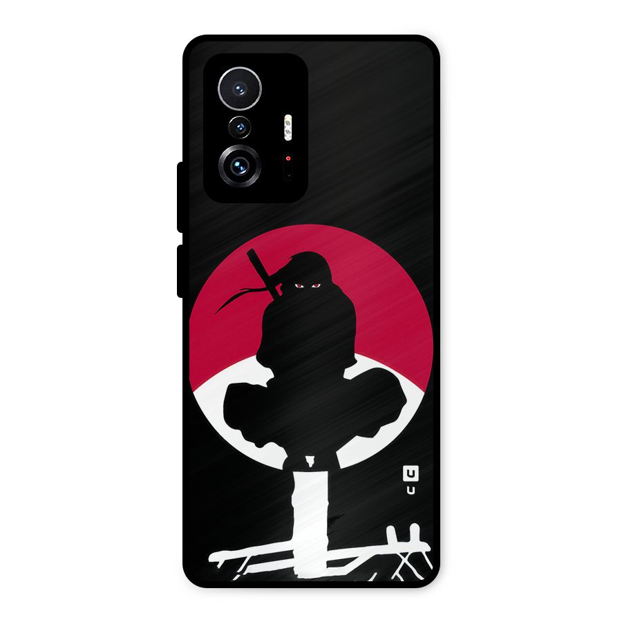 Uchiha Itachi Minimalist Metal Back Case for Xiaomi 11T Pro