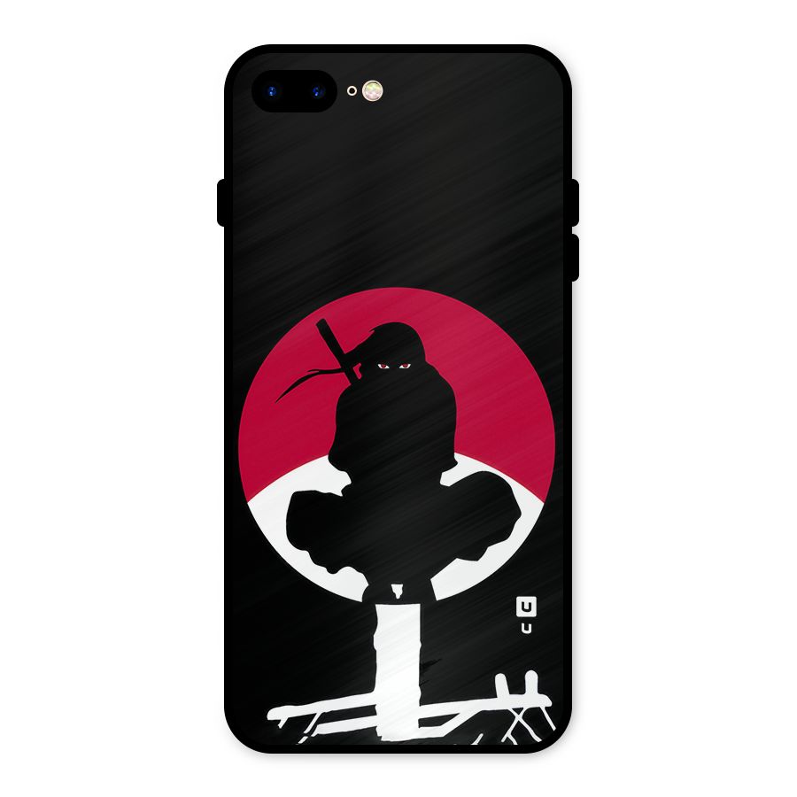 Uchiha Itachi Minimalist Metal Back Case for iPhone 7 Plus