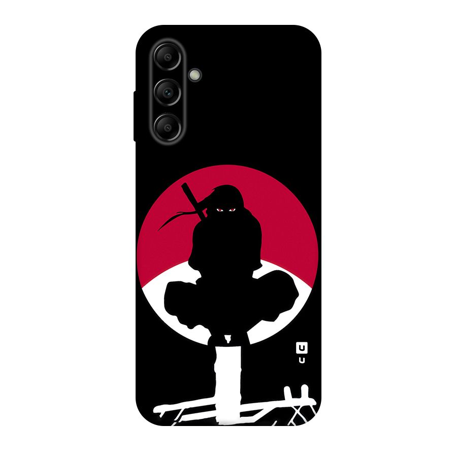 Uchiha Itachi Minimalist Original Polycarbonate Back Case for Galaxy A14 5G