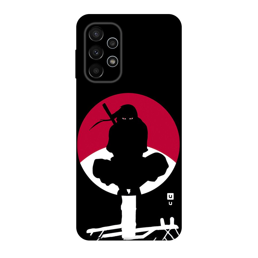 Uchiha Itachi Minimalist Original Polycarbonate Back Case for Galaxy A23
