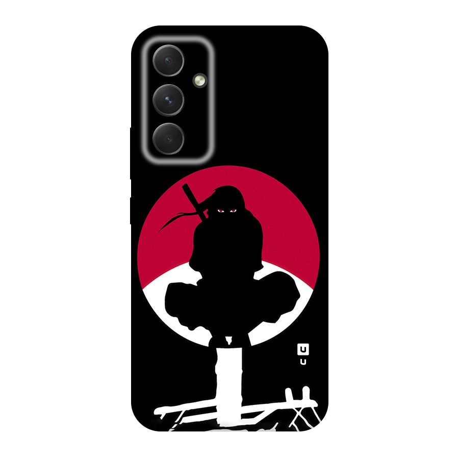 Uchiha Itachi Minimalist Original Polycarbonate Back Case for Galaxy A54