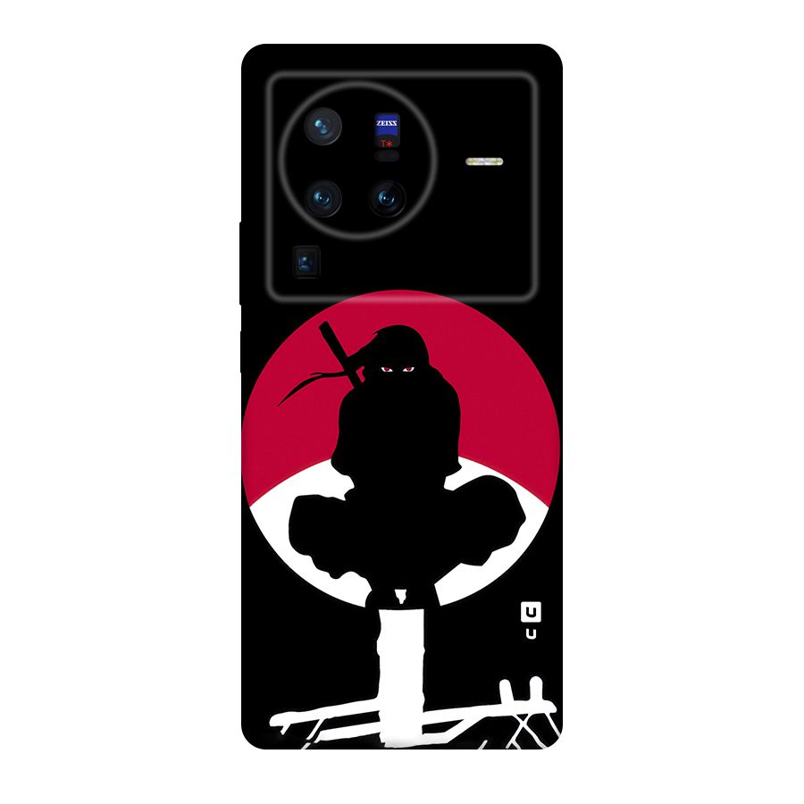 Uchiha Itachi Minimalist Original Polycarbonate Back Case for Vivo X80