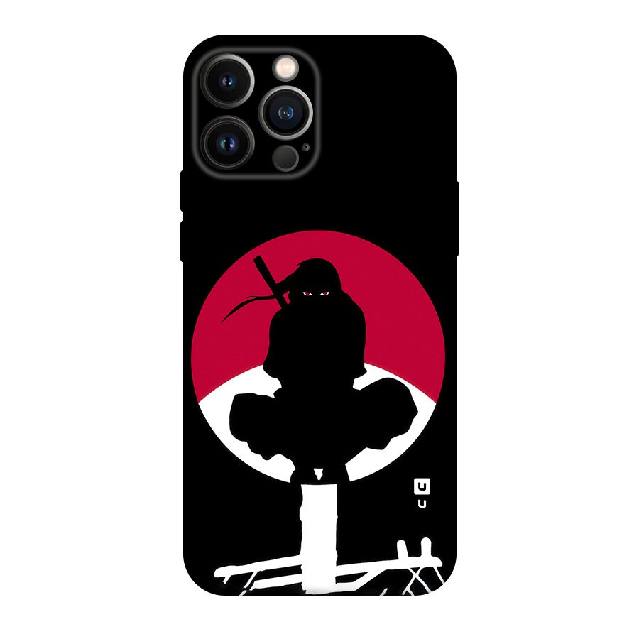 Uchiha Itachi Minimalist Original Polycarbonate Back Case for iPhone 13 Pro Max