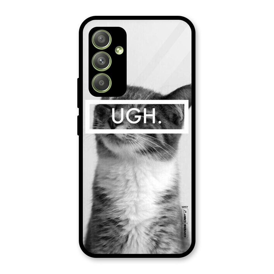 Ugh Kitty Glass Back Case for Galaxy A54