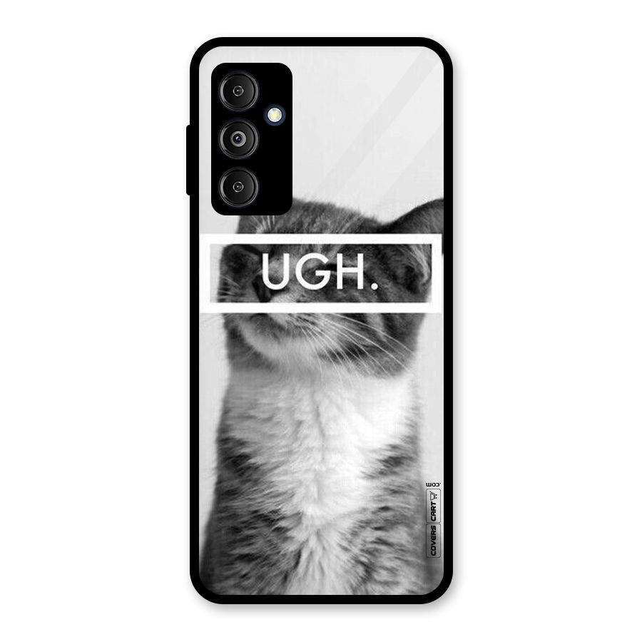 Ugh Kitty Glass Back Case for Galaxy M14 5G