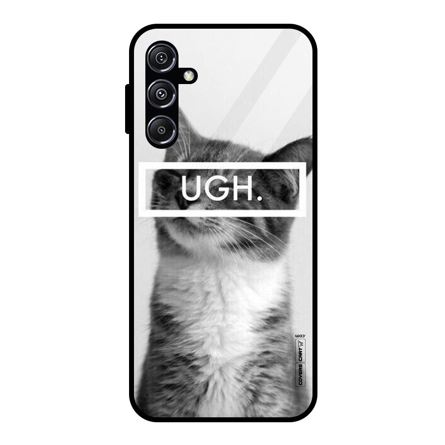 Ugh Kitty Glass Back Case for Galaxy M34 5G