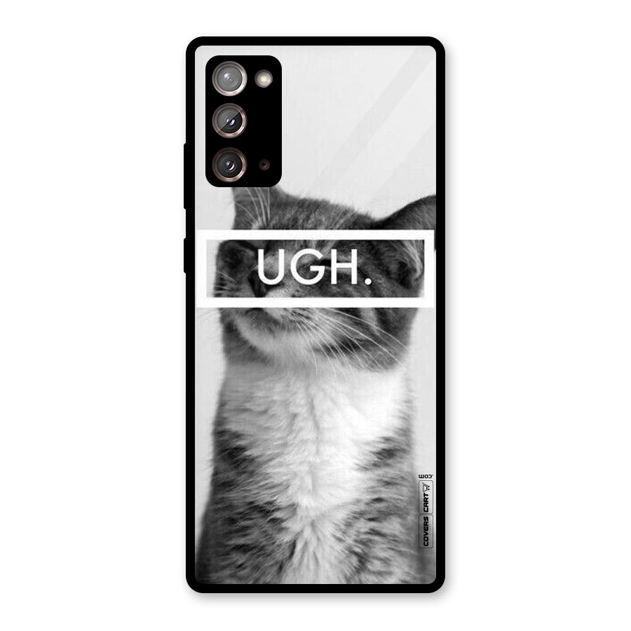 Ugh Kitty Glass Back Case for Galaxy Note 20