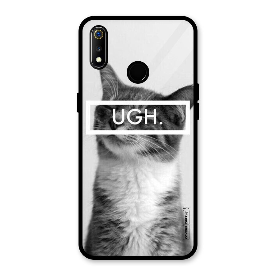 Ugh Kitty Glass Back Case for Realme 3i