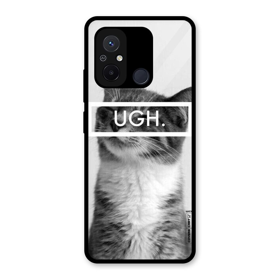 Ugh Kitty Glass Back Case for Redmi 12C