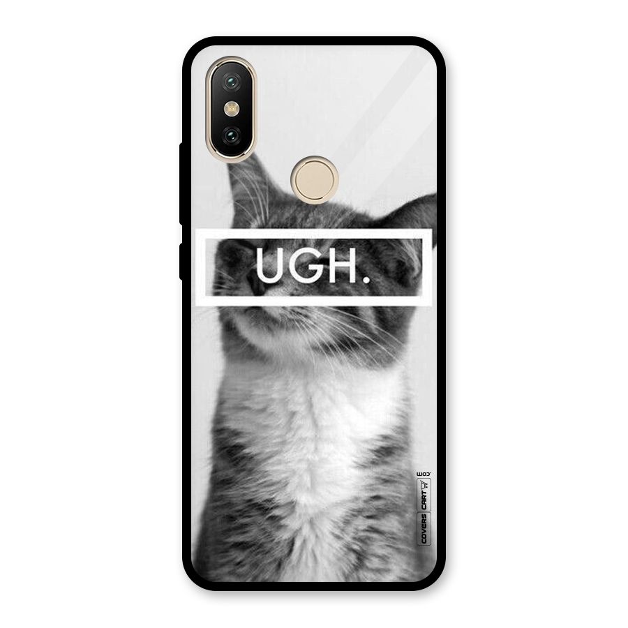 Ugh Kitty Glass Back Case for Redmi A2