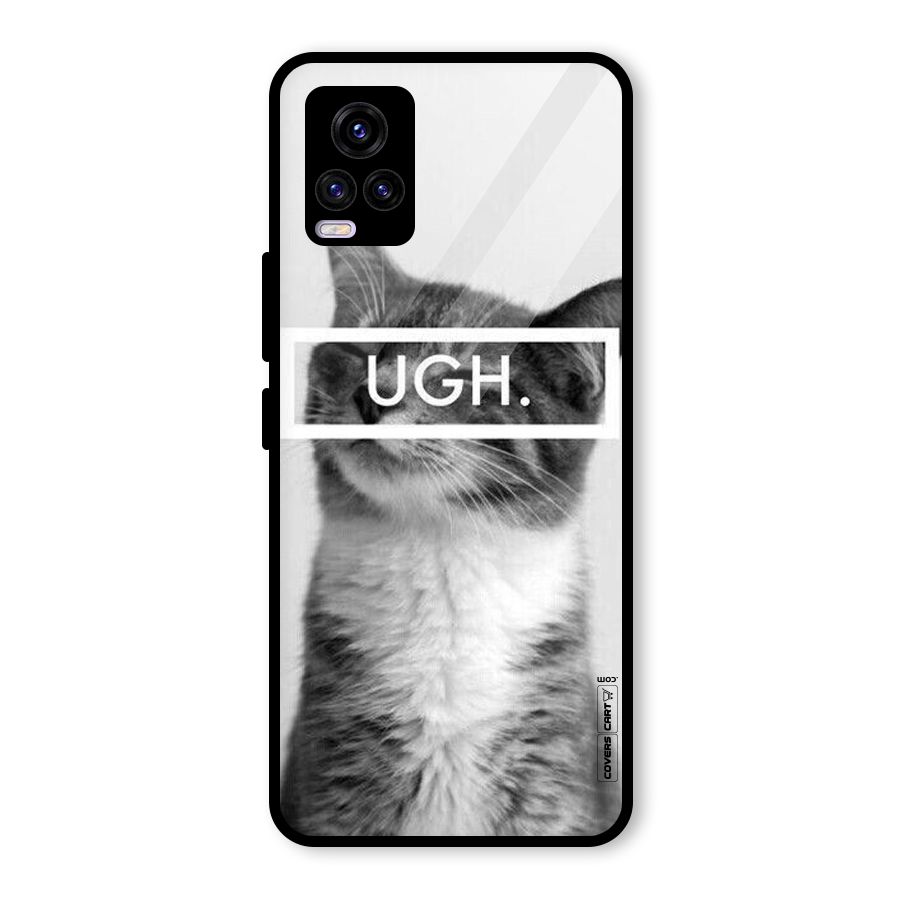 Ugh Kitty Glass Back Case for Vivo V20 2021